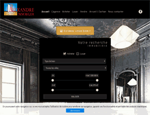 Tablet Screenshot of alexandrimmo.com